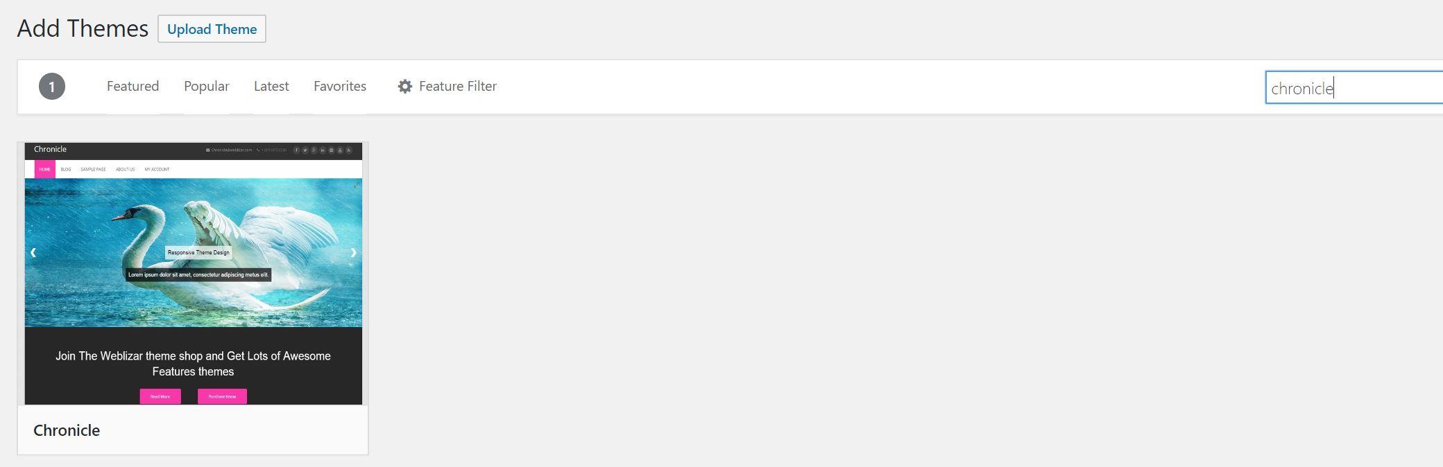 WordPress Theme Directory